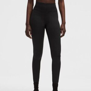 Fleece High-Rise Running Tight 25"